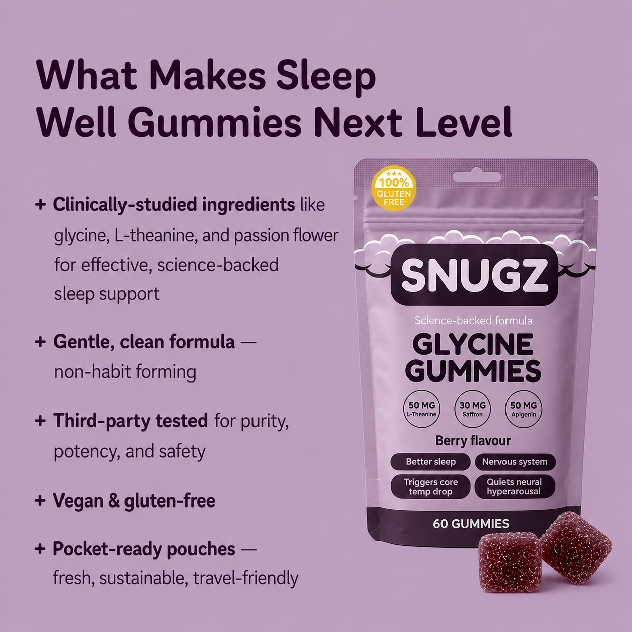 Snugz - Sleep gummies