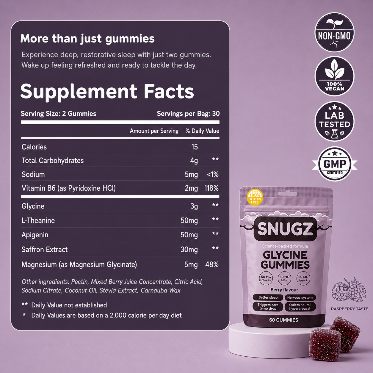 Snugz - Sleep gummies