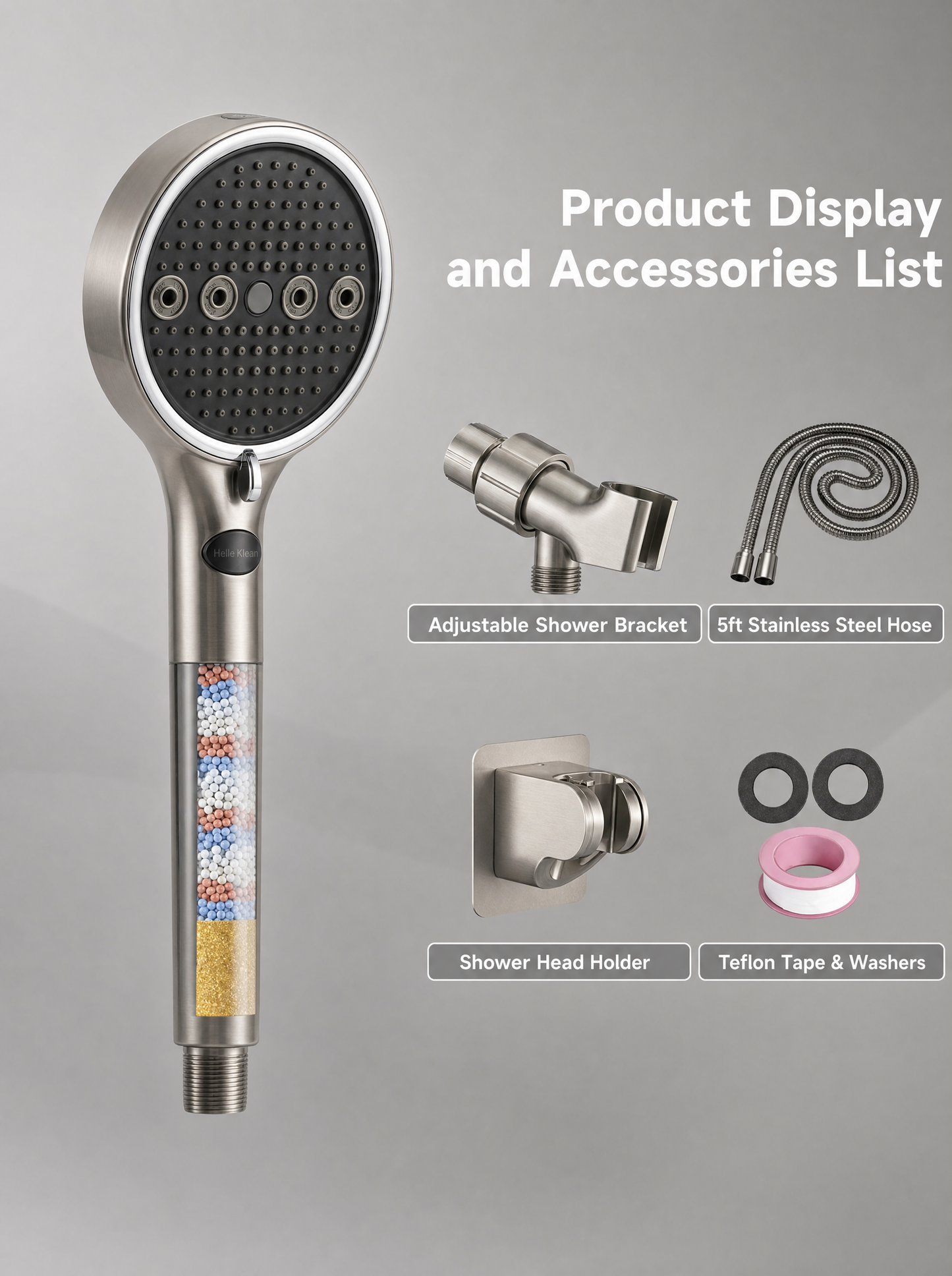 SNUGZ - 6 mode shower head
